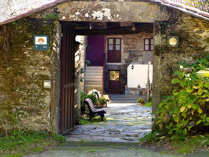 A Pena De Augasantas Vendégház Oca de Abaixo Kültér fotó